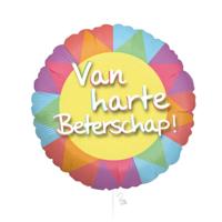 Ballon Van harte beterschap Recycle