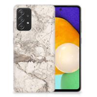 Samsung Galaxy A52 (5G/4G) | TPU | Siliconen hoesje | Marmer Beige