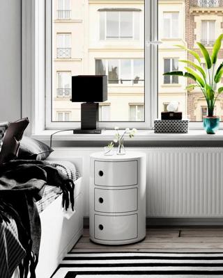 Tafellamp vierkant zwart en goud met schakelaar E27 fitting & stoffen kap By Rydens Crazy