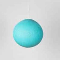 Cotton Ball Hanglamp Aqua (Small) - thumbnail