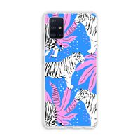 Tijger: Galaxy A51 4G Transparant Hoesje