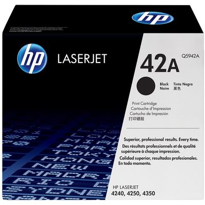 42A zwarte LaserJet tonercartridge (Q5942A) Toner