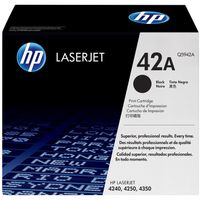 42A zwarte LaserJet tonercartridge (Q5942A) Toner