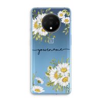 Daisies: OnePlus 7T Transparant Hoesje Daisies: OnePlus 7T Transparant Hoesje