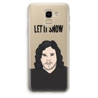Let It Snow: Samsung Galaxy J6 (2018) Transparant Hoesje