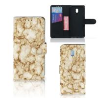 Xiaomi Redmi 8A | Bookcase | Marmer Goud