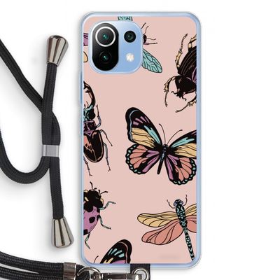 Tiny Bugs: Xiaomi Mi 11 Lite Transparant Hoesje met koord