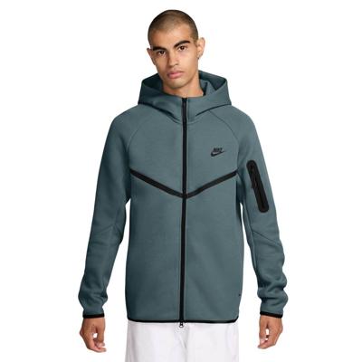 Nike Tech Fleece Sportswear Vest Blauwgroen Zwart Nike Tech Fleece Sportswear Vest Blauwgroen Zwart