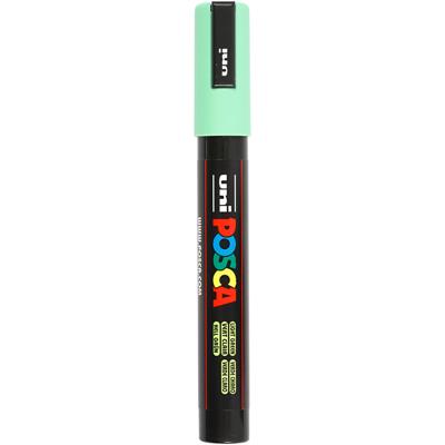 Uni-Posca Posca marker, afm pc-5m, lijndikte 2,5 mm, medium, lichtgroen, 1 stuk