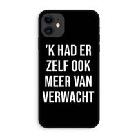 Meer verwacht - Zwart: iPhone 11 Tough Case