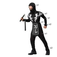 Kostuums voor Kinderen Multicolour Ninja - Maat: 5-6 Jaar - Maat: 5-6 Jaar