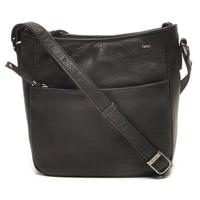 Berba Crossbody Schoudertas Lucca Zwart - thumbnail