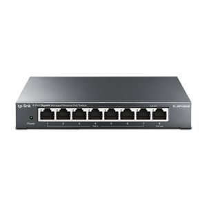 TP-LINK TL-RP108GE netwerk-switch Gigabit Ethernet (10/100/1000) Zwart Power over Ethernet (PoE)