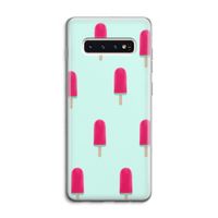 Waterijsje: Samsung Galaxy S10 4G Transparant Hoesje