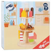 Small Foot - houten luigi ijskraam, 16dlg.