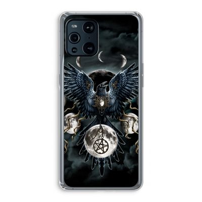 Sinister Wings: Oppo Find X3 Transparant Hoesje