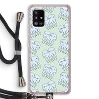 Octopussen: Samsung Galaxy A51 5G Transparant Hoesje met koord