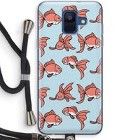 Blub: Samsung Galaxy A6 (2018) Transparant Hoesje met koord