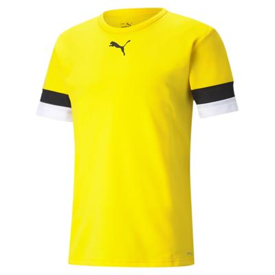 PUMA teamRISE Voetbalshirt Geel Zwart Wit