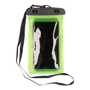 2xWaterdicht telefoonhoesje voor alle telefoons groen