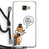 Geen Gezeik: Samsung Galaxy A5 (2016) Transparant Hoesje met koord