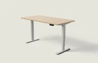 Desktronic HomePro bureau Grijs / Bamboe / 160x80 cm