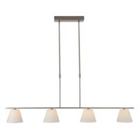 Masterlight Eetkamer lampCalabro 4-lichts nikkel - 2914-37-06-4