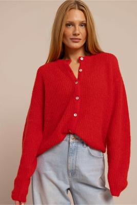 Studio Anneloes Bibi Spring Cardigan 13699 Vest 2800 Coral Red