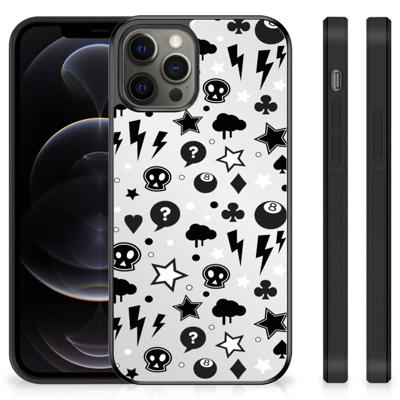 Mobiel Case iPhone 12 Pro Max Silver Punk