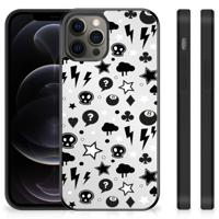 Mobiel Case iPhone 12 Pro Max Silver Punk