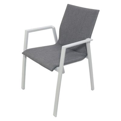 Genesee stapelstoel mist grey - Oosterik home