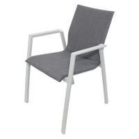 Genesee stapelstoel mist grey - Oosterik home