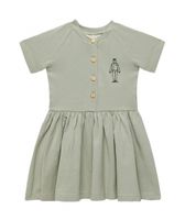 Little Indians jurkje Lift Boy meisjes katoen - thumbnail