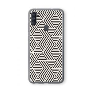 Magic pattern: Samsung Galaxy A11 Transparant Hoesje
