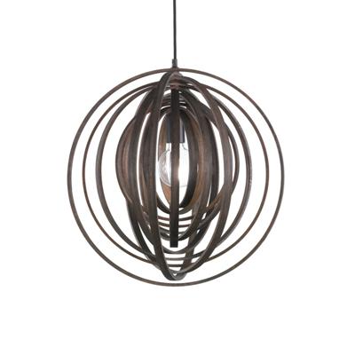 Trio HanglampBoolan donker houtbruin - 305900126