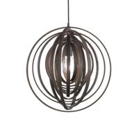 Trio HanglampBoolan donker houtbruin - 305900126