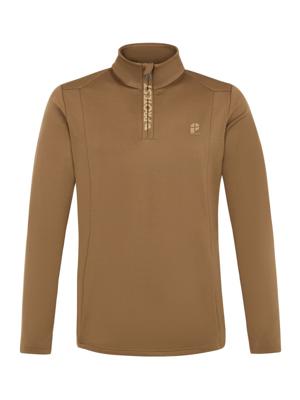 Protest Will 1/4 Zip Pully Heren Sandy Brown XXL