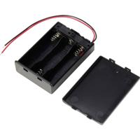 TRU COMPONENTS TC-13220628 Batterijhouder 3 AA (penlite) Kabel (l x b x h) 70 x 49 x 19 mm