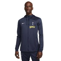 Nike Tottenham Hotspur Strike Hooded Trainingsjack 2023-2024 Donkerblauw Paars - thumbnail