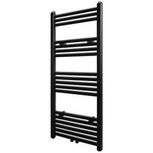 VidaXL Radiator / handdoekenrek recht 500x1160 mm zwart