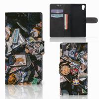 Sony Xperia XA1 | Telefoonhoesje met foto | Badges