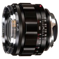 Voigtlander Nokton 50mm f/1.2 VM Leica M-mount objectief Zwart