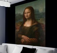 Kunst muursticker Mona Lisa