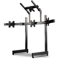 Next Level Racing Elite Quad Monitor Stand carbon grey standaard