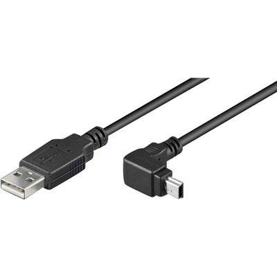 USB-A > Mini USB 90º Kabel