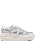 Premiata baskets en cuir - Gris - thumbnail