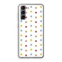 Bollen: Samsung Galaxy S21 Transparant Hoesje Bollen: Samsung Galaxy S21 Transparant Hoesje