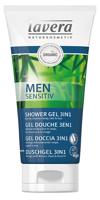 Lavera Men sensitiv douchegel showergel 3-in-1 EN-FR-IT-D