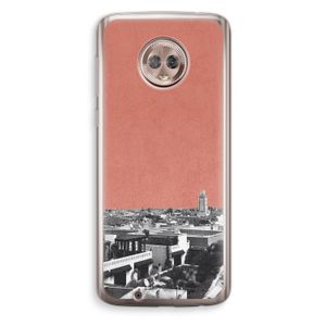 Marrakech Skyline : Motorola Moto G6 Transparant Hoesje