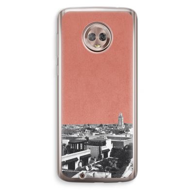 Marrakech Skyline : Motorola Moto G6 Transparant Hoesje